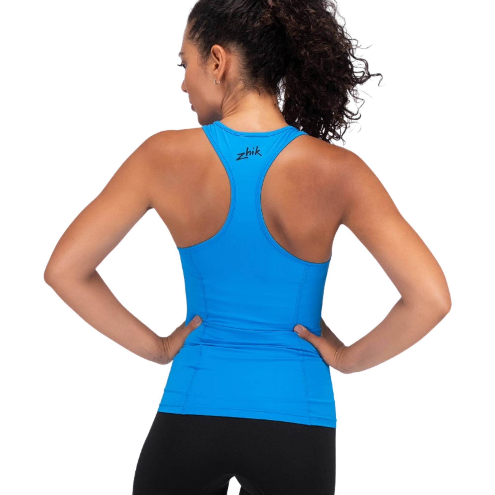 2026 Zhik Womens Eco Spandex LT Race Singlet VST-0140-CYAN - Cyan
